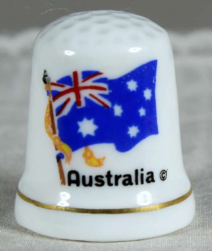 Bone China thimble - Australia