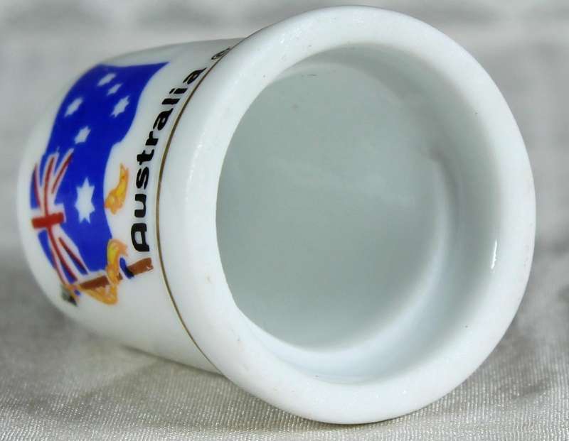 Bone China thimble - Australia