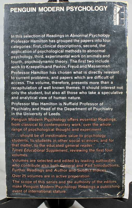 Abnormal psychology - M Hamilton