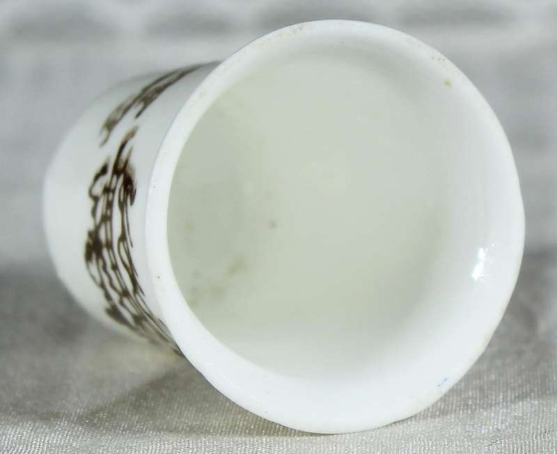 Bone China thimble - Bibury