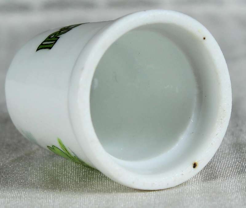 Bone China thimble - Ireland