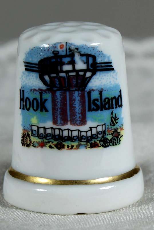 Bone China thimble - Hook Island