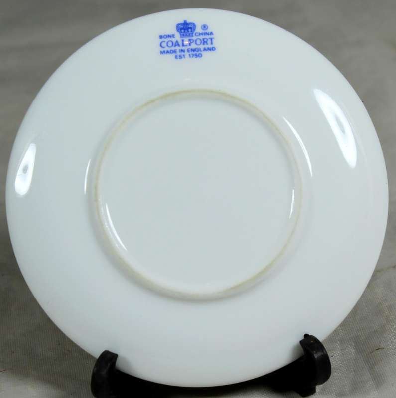 Coalport mini plate of winter landscapes