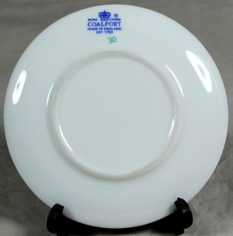 Coalport mini plate of halfway house by William Shayer