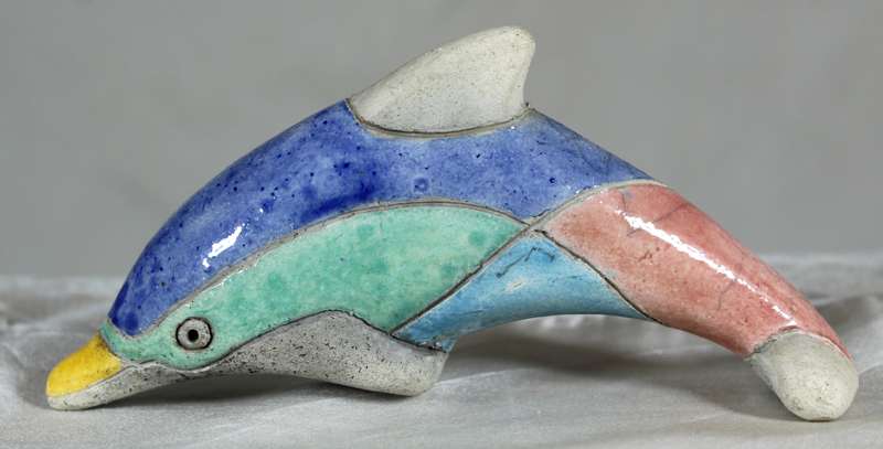 Raku dolphin