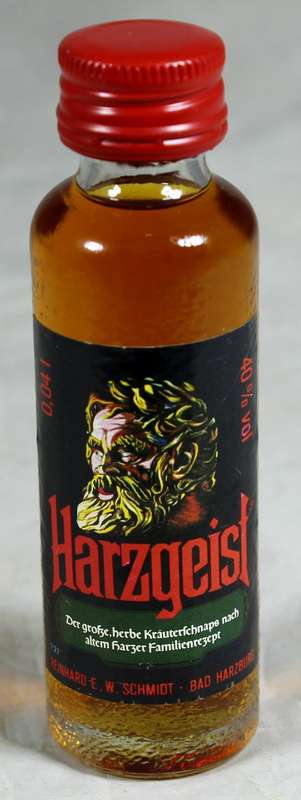 Mini liquor bottle - Harzgeist