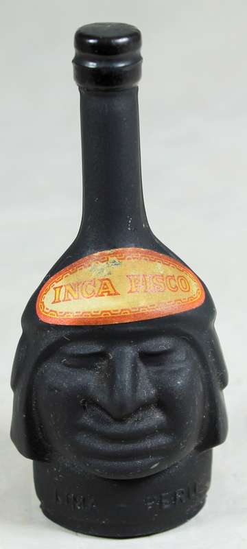 Mini liquor bottle - Inca Pisco - Lima Peru
