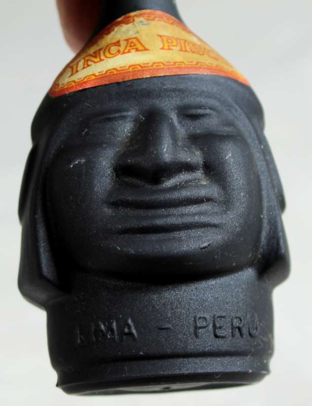 Mini liquor bottle - Inca Pisco - Lima Peru