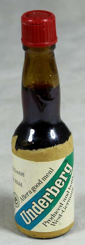 Mini liquor bottle - Underberg