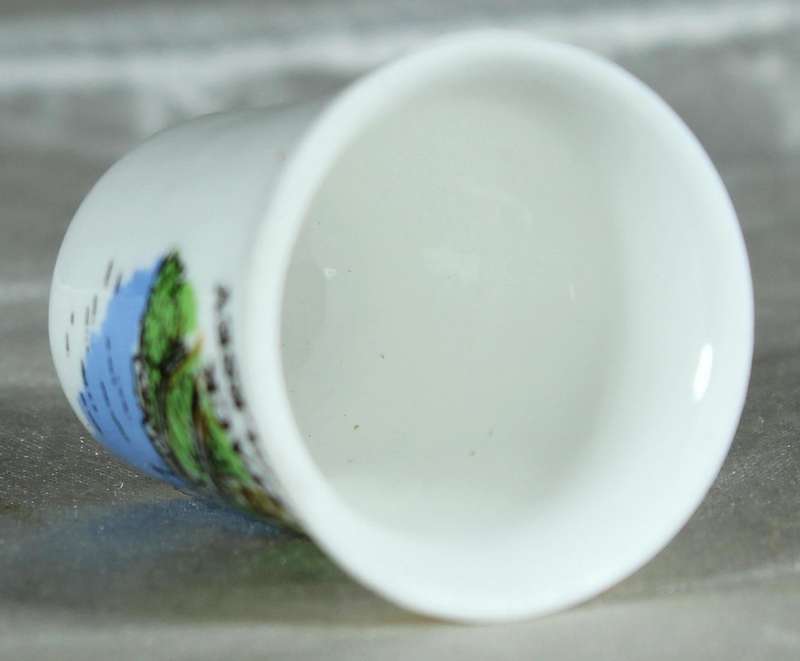 Bone China thimble - South Stack - Isle of Anglesey