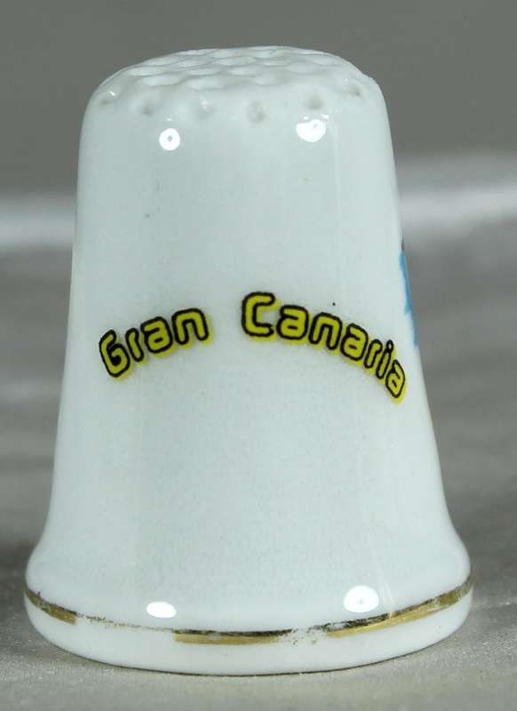Bone China thimble - Playa del Ingles