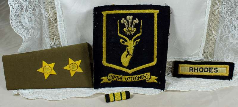 Military flashes and patches