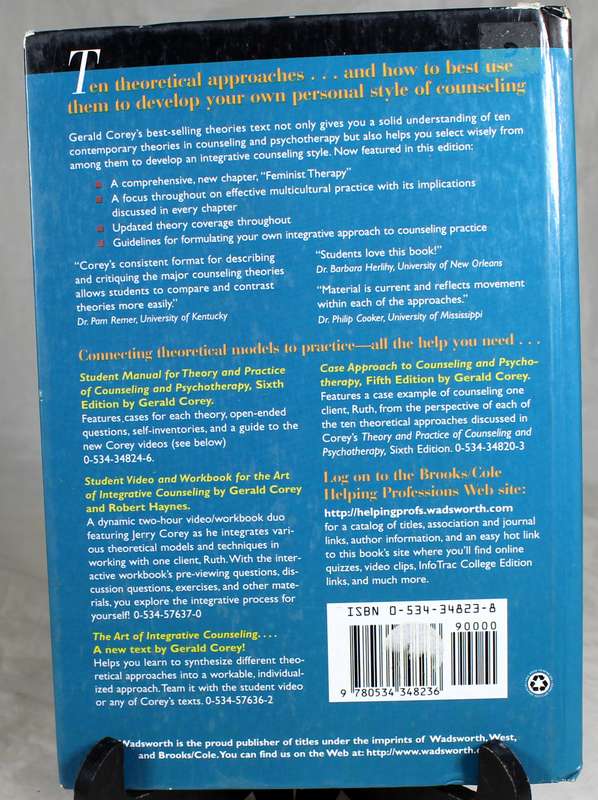 Theory and practice of counseling and psychotherapy - G Corey