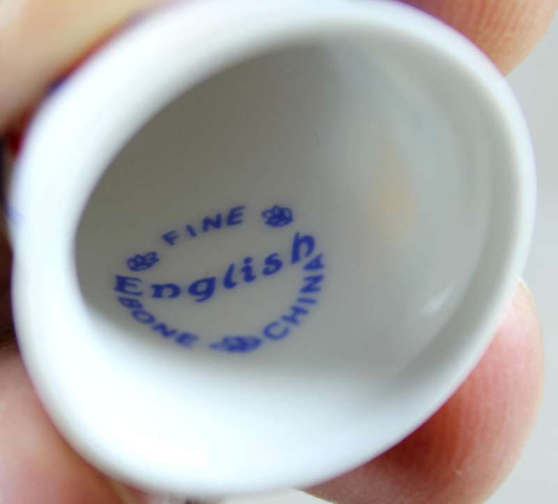 Bone China thimble - Royal lifeboat institution