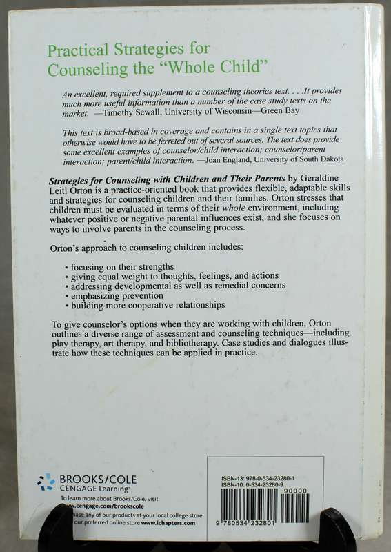 Strategies for counseling with children and their parents - GL Orton