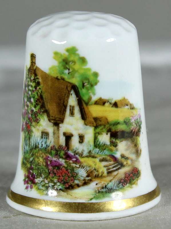 Bone China thimble - Looe