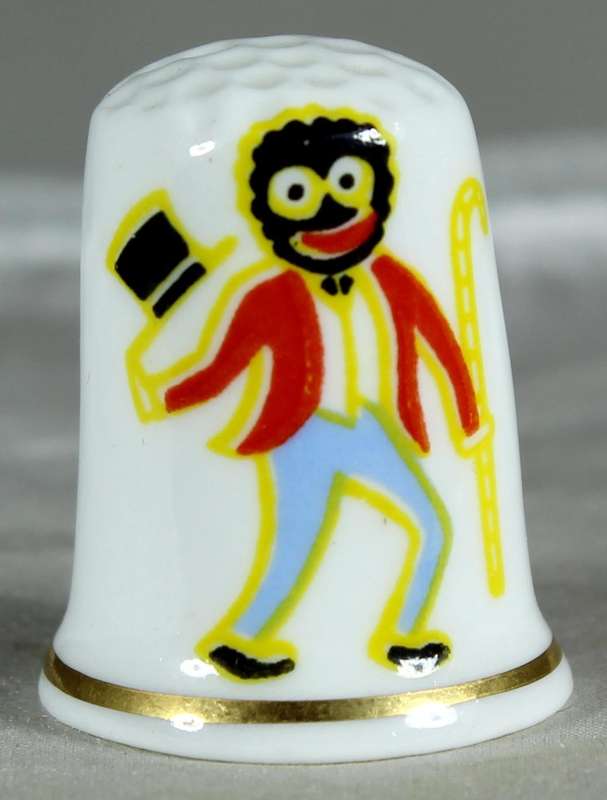 Bone China thimble - dancer - Birchcroft