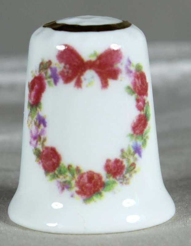 Bone China thimble - especially for you - Montford China