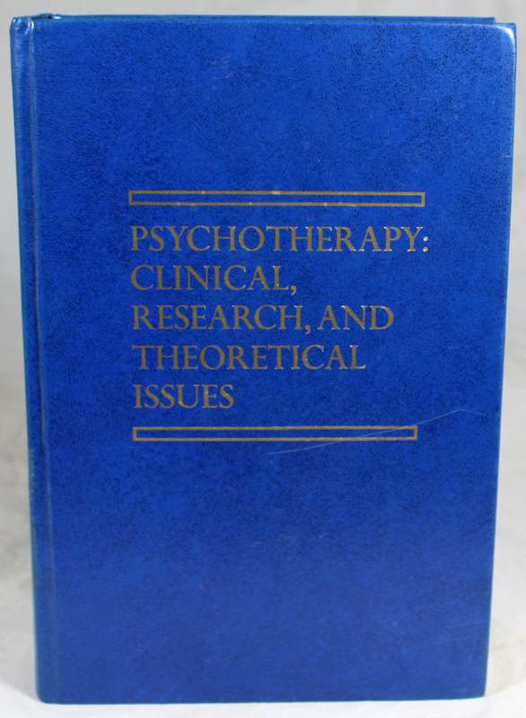 Psychotherapy : Clinical research and theoretical issues - H Strupp