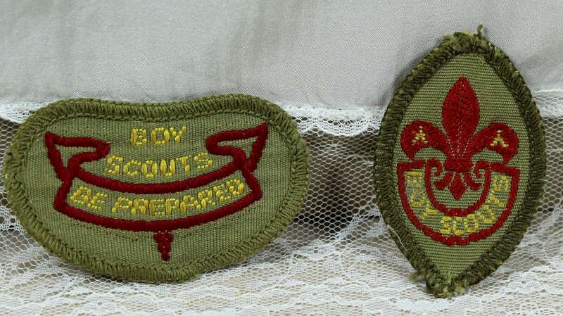 Pair of Boy Scout patches