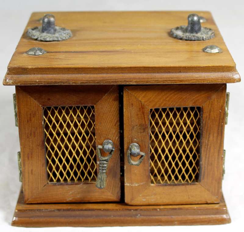 Place mats in a small cupboard