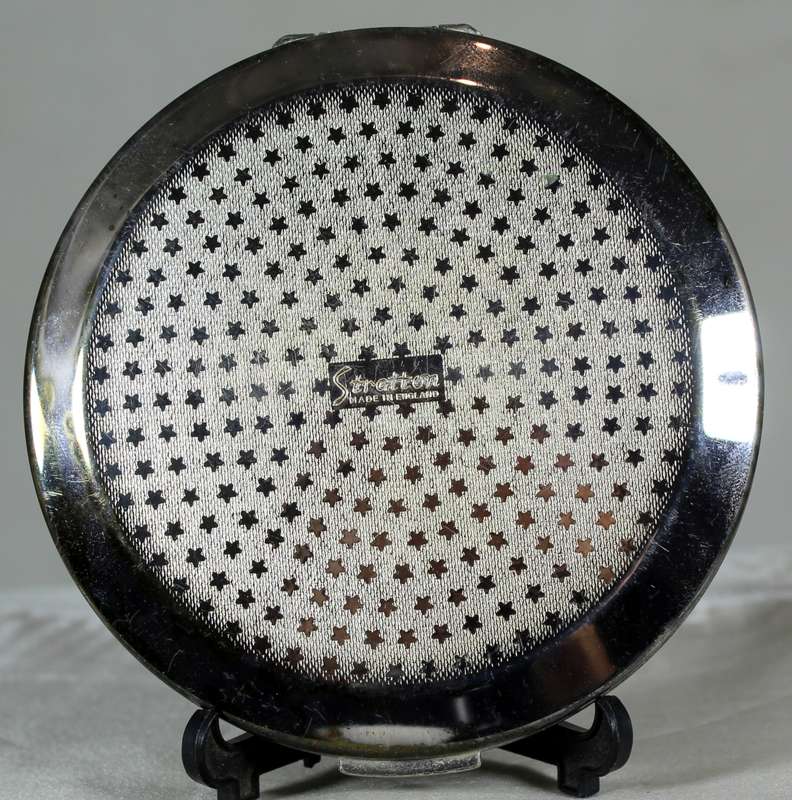 Powder compact - Stratton - Silver