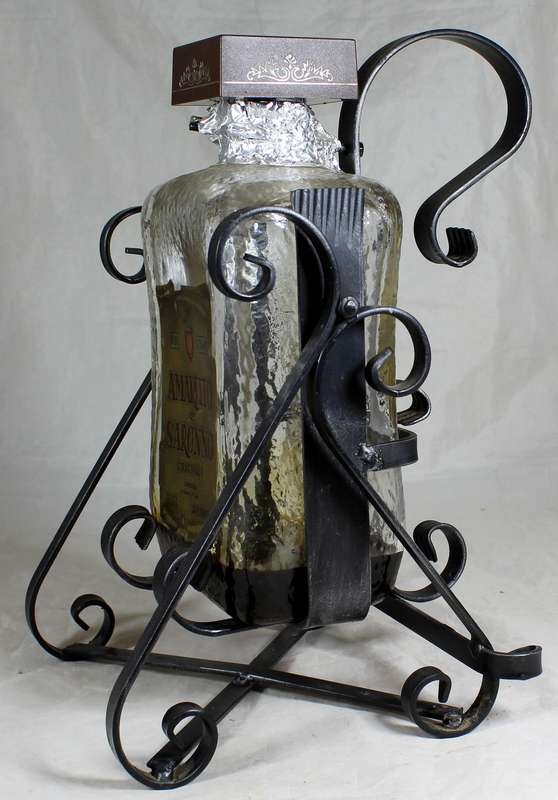 Very large metal swing with Amaretto Saronno liquor