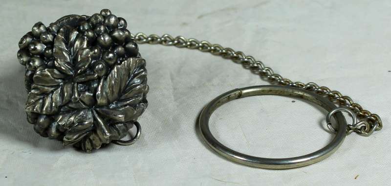 Heavy pewter topped cork