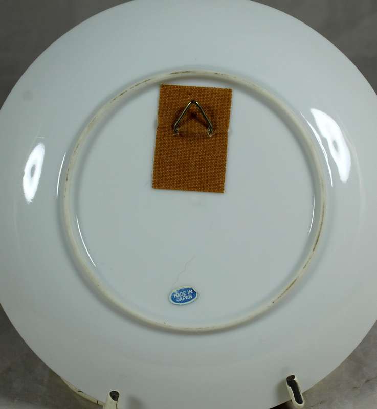 Imari display plate with trees & mountains