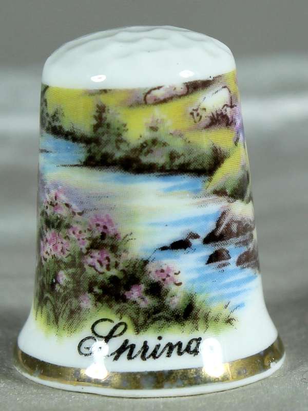 Bone China thimble - Shirina