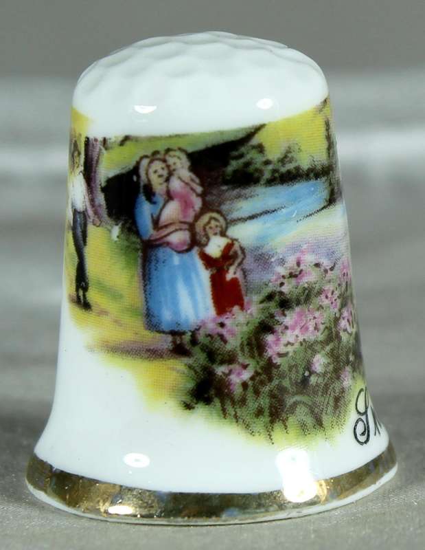 Bone China thimble - Shirina