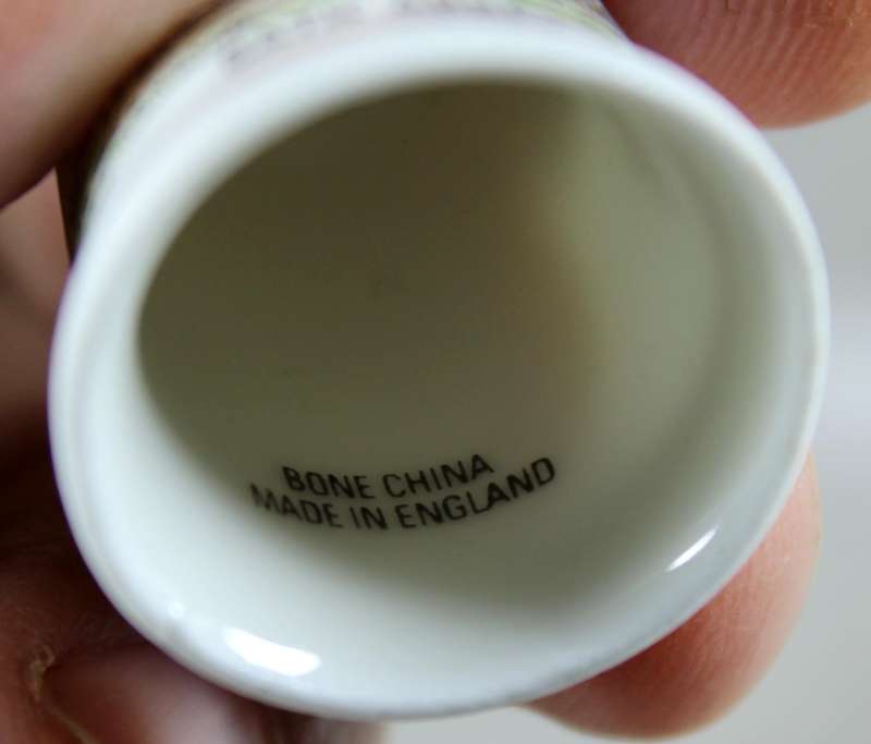 Bone China thimble - Bath abbey