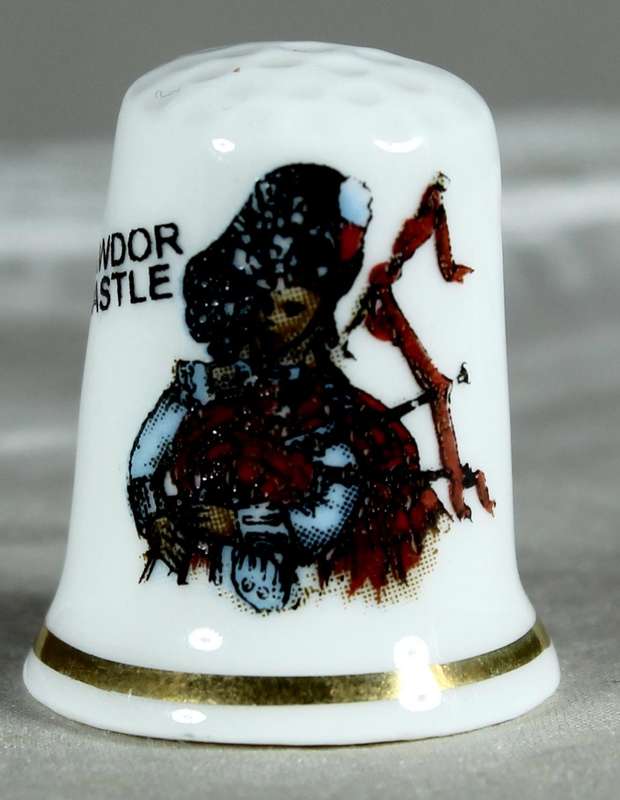 Bone China thimble - Cawdor castle