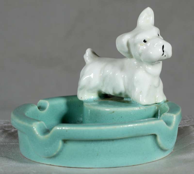 Scottie on ashtray