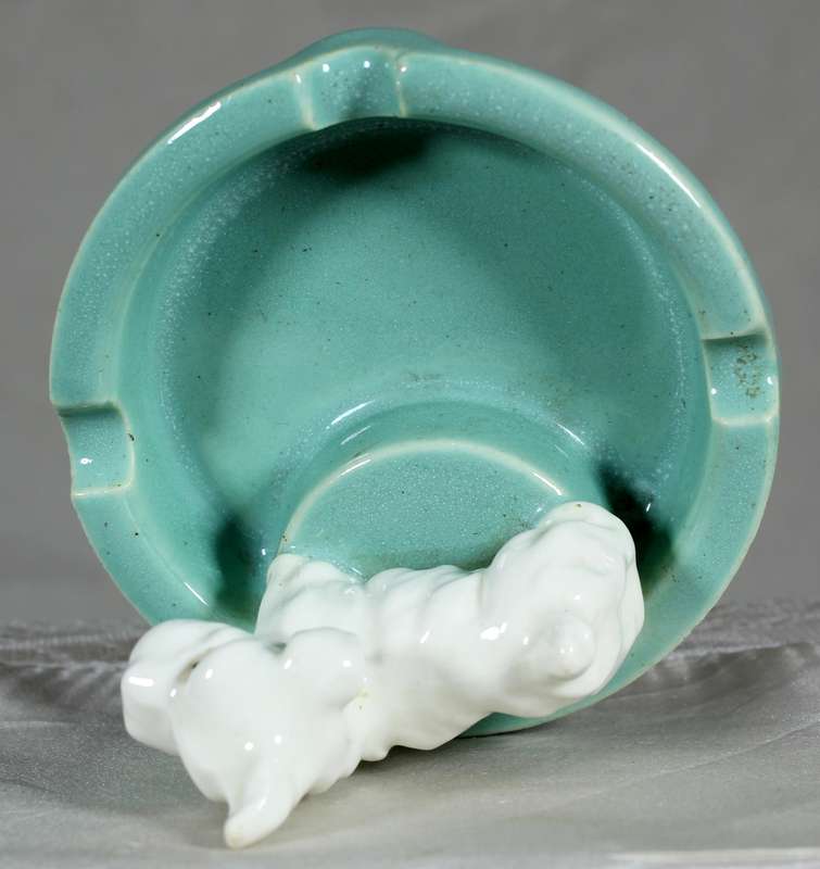 Scottie on ashtray