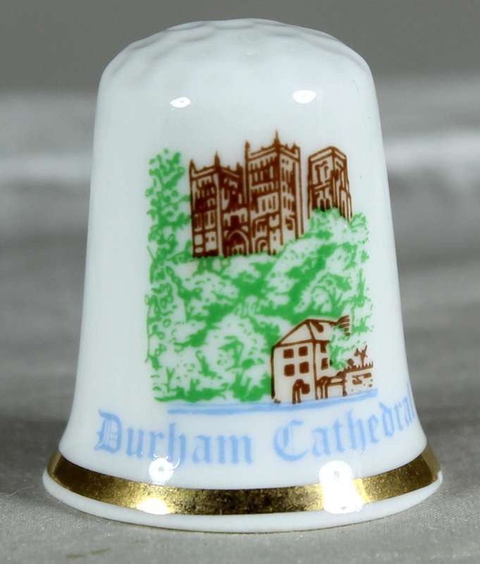 Bone China thimble - Durham cathedral