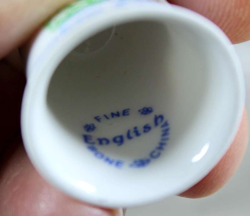Bone China thimble - Durham cathedral