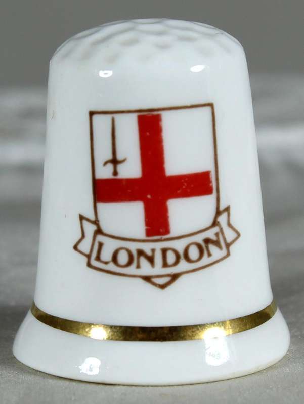 Bone China thimble - tower bridge, London