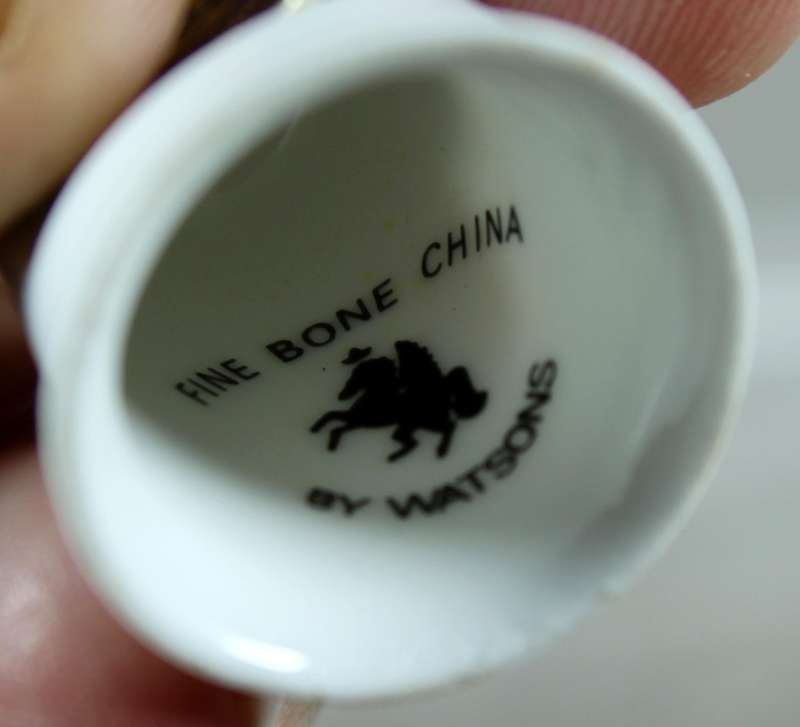 Bone China thimble - Blenheim palace - Watsons