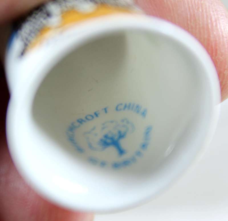 Bone China thimble - York minster - Birchcroft