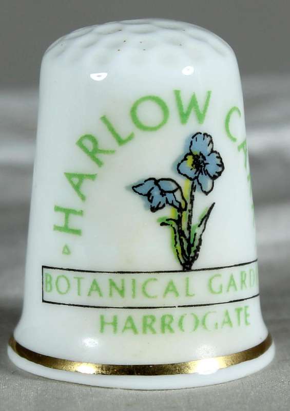 Bone China thimble - Harlow Carr - Birchcroft