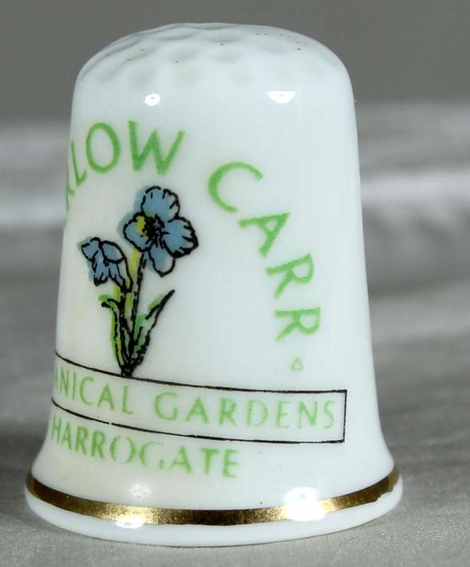 Bone China thimble - Harlow Carr - Birchcroft