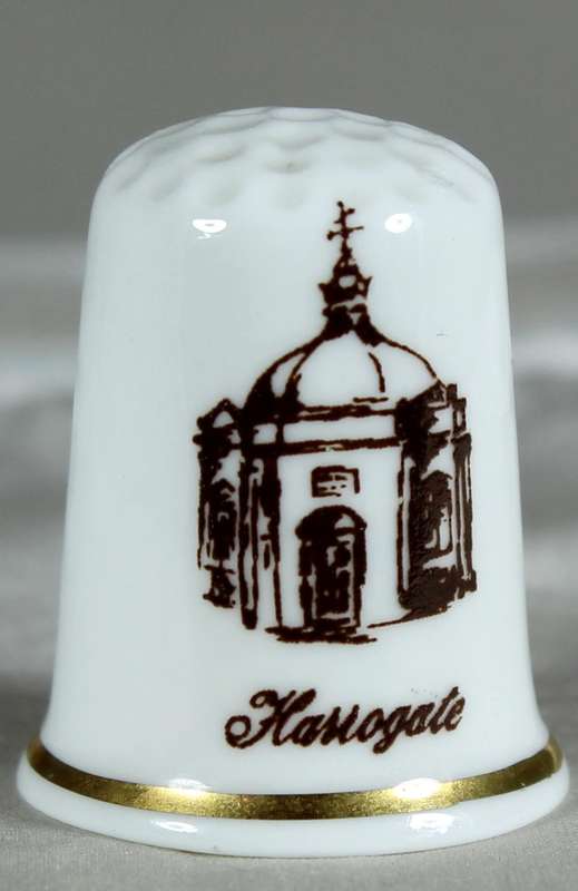 Bone China thimble - Hanogate - Birchcroft