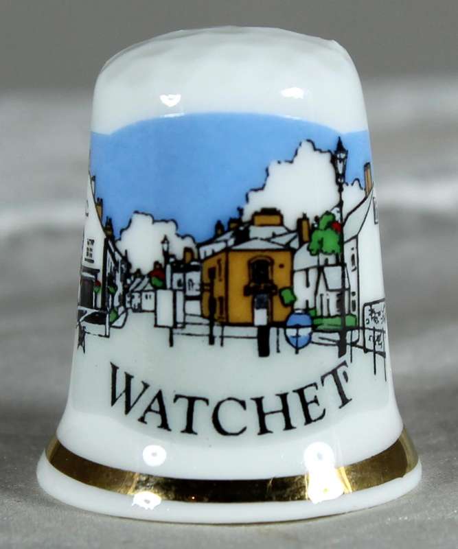 Bone China thimble - Watchet - Sampson