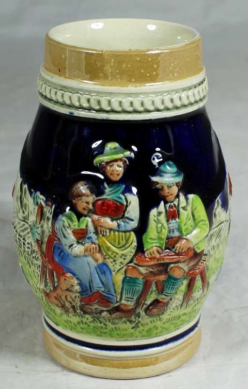 German beer stein - Sind dreigute dinge