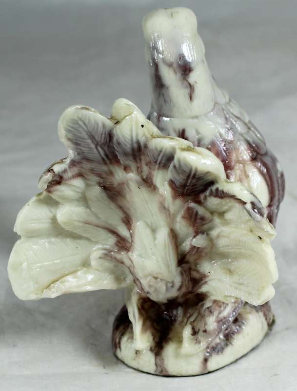 Dark colored marble dove