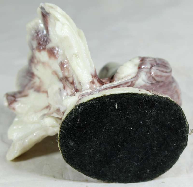 Dark colored marble dove