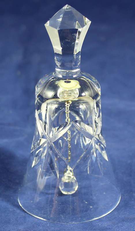 Cut crystal bell