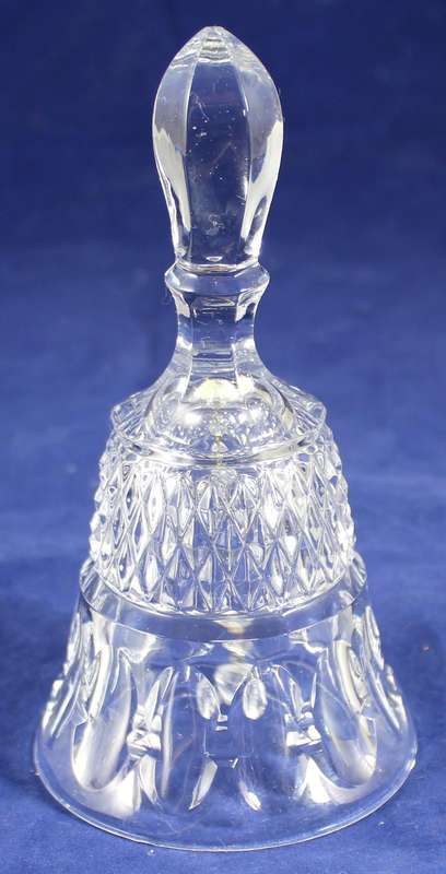 Cut crystal bell