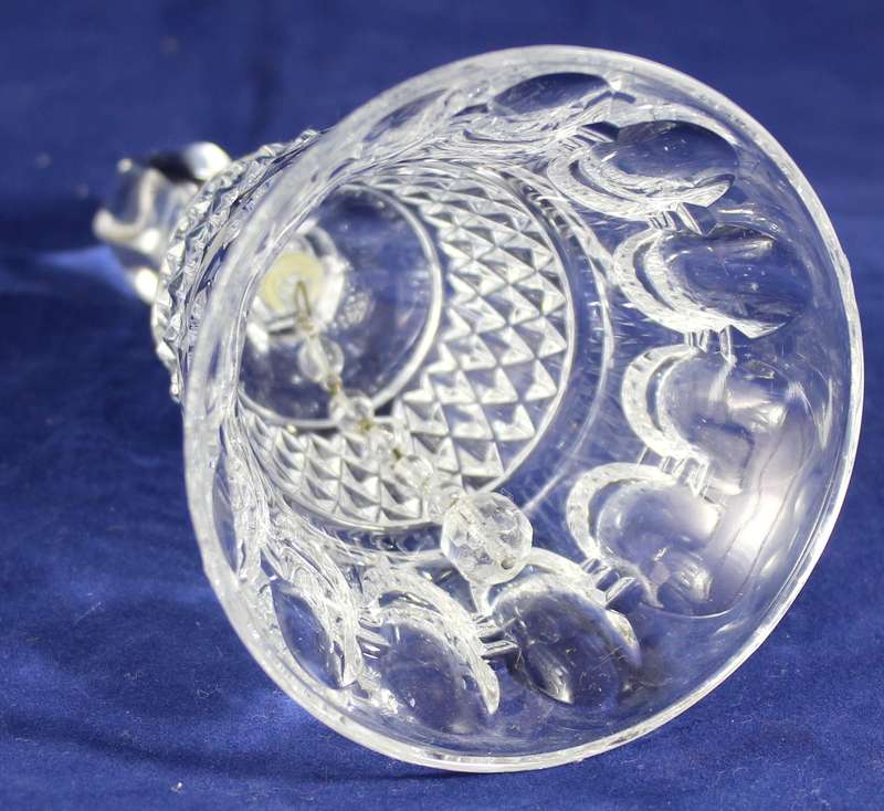 Cut crystal bell